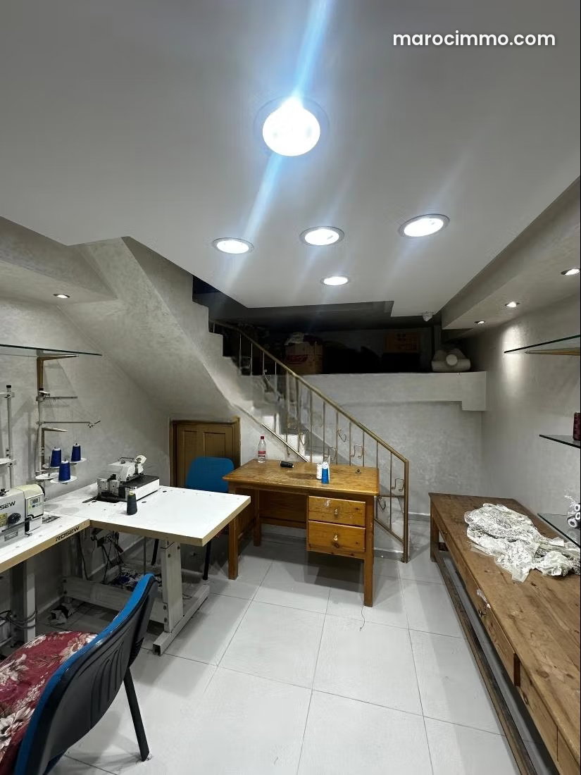 56 m² Commercial Premises with Mezzanine in Central Tangier — Tangier