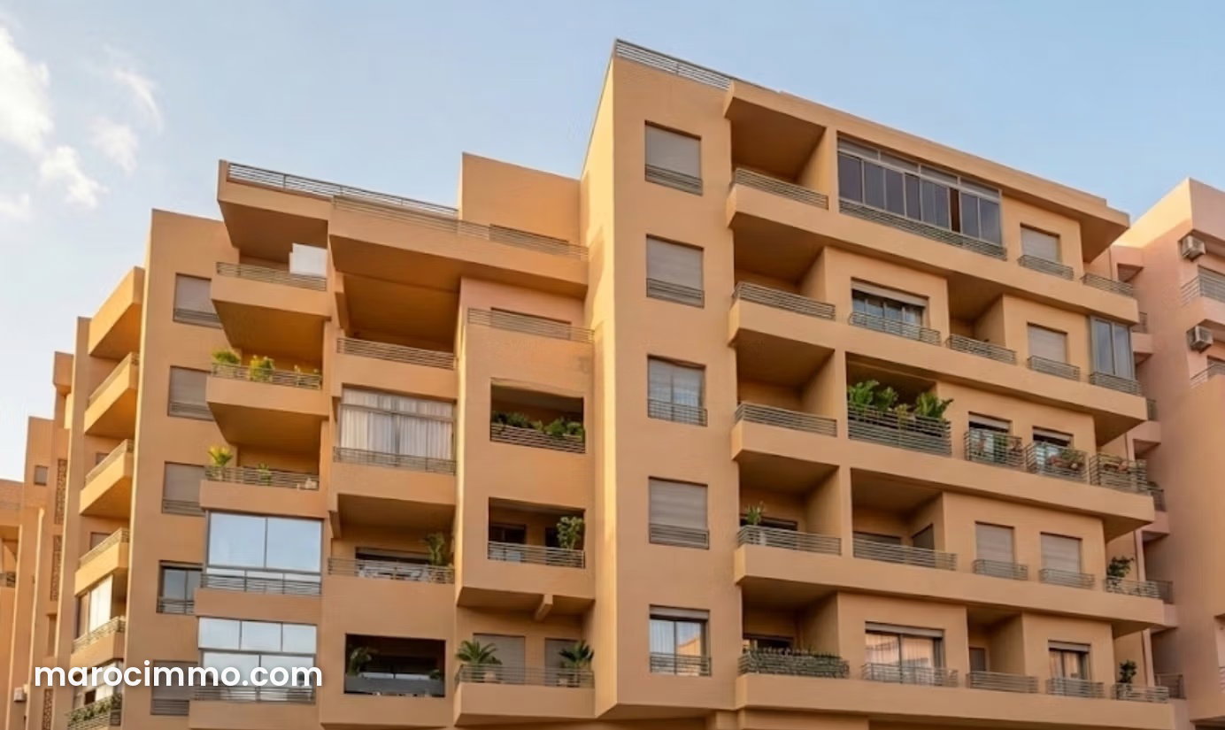 Furnished Apartment with Terrace on Route de Casablanca, Marrakech — Marrakesh