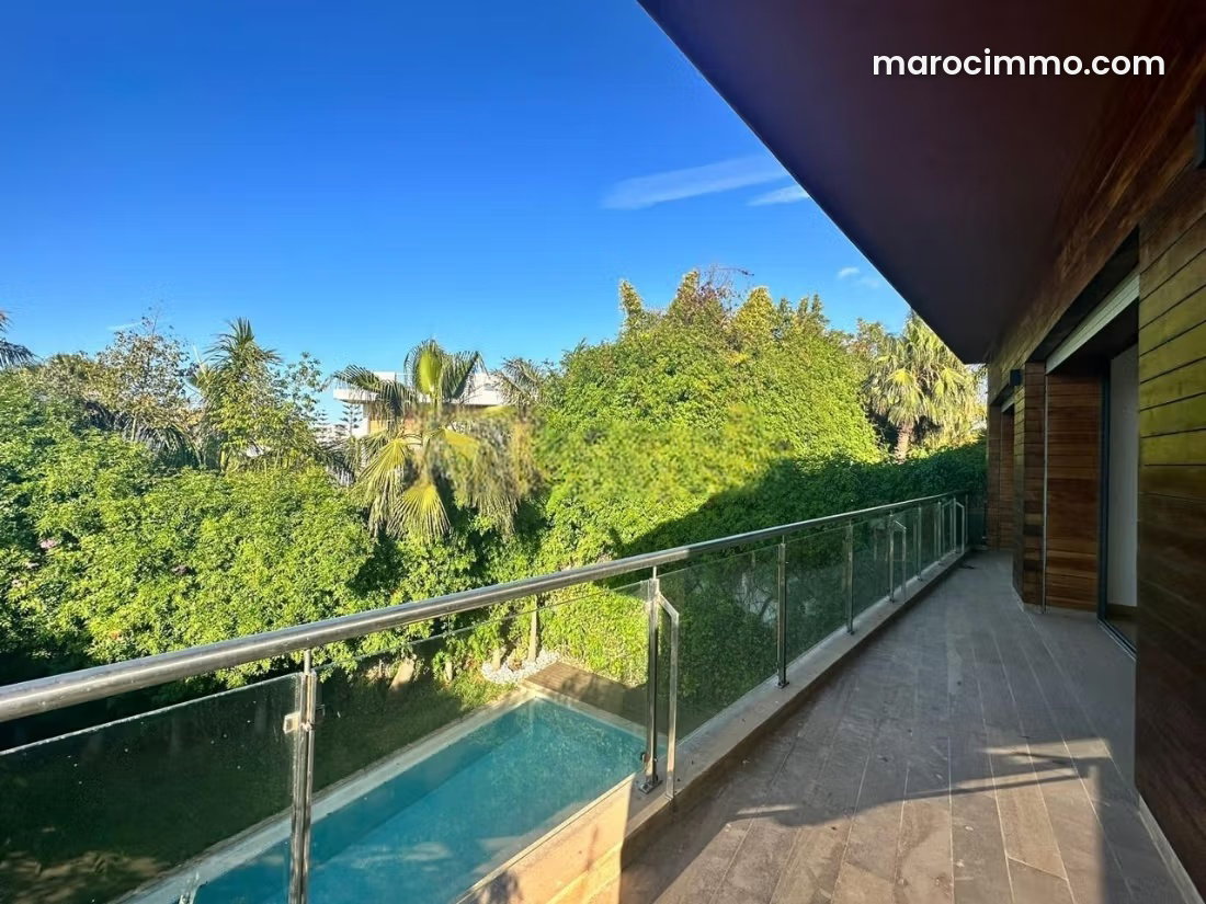 4-Bedroom Villa with Swimming Pool for Rent, Aïn Diab, Casablanca — Casablanca