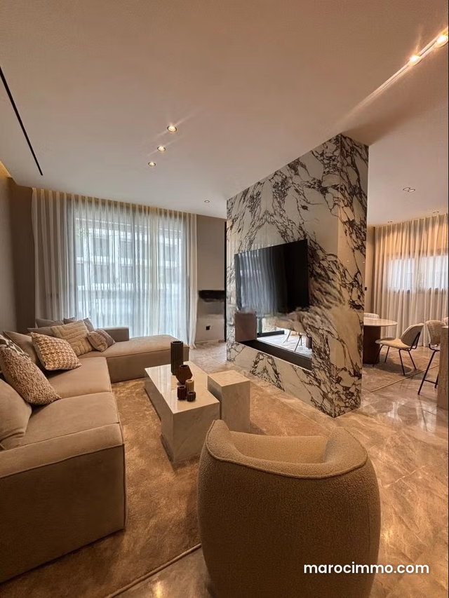 Appartement à louer à De La Plage. 4 grandes pièces. Meublé — 2