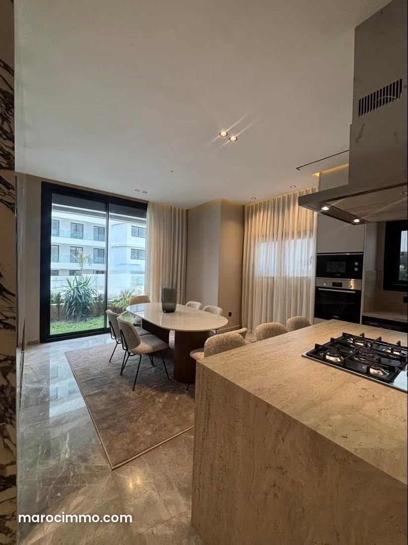 Furnished Apartment with Terrace in De La Plage, Tangier — Tangier