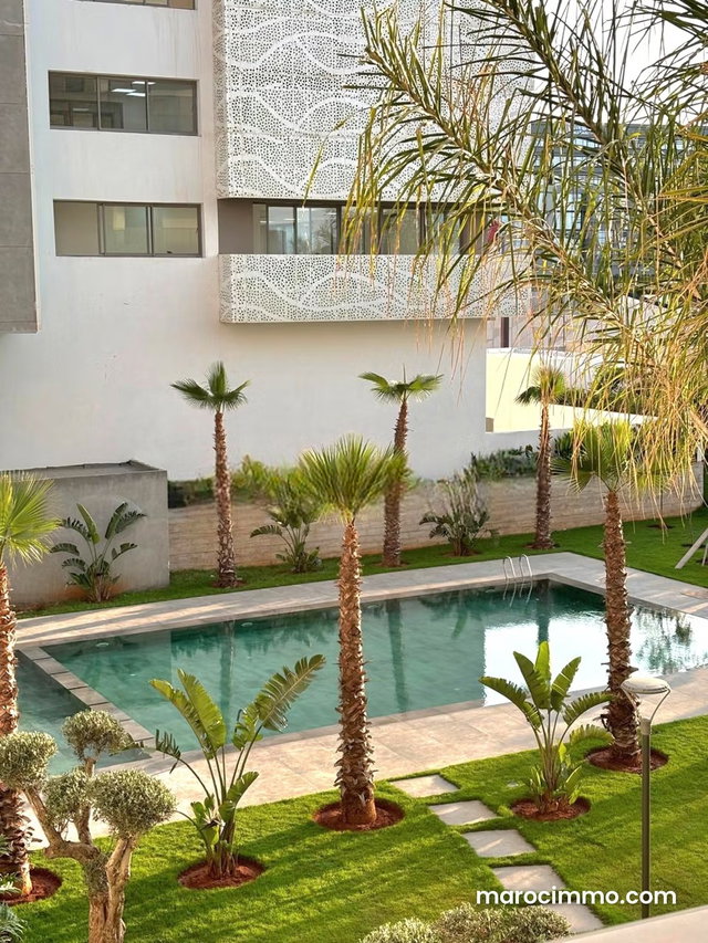 Location d'un appartement à Casablanca Finance City. 1 belle chambre. Bien meublé — 2