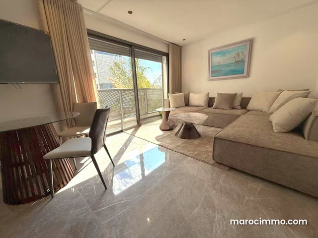 Location d'un appartement à Casablanca Finance City. 1 belle chambre. Bien meublé — 4