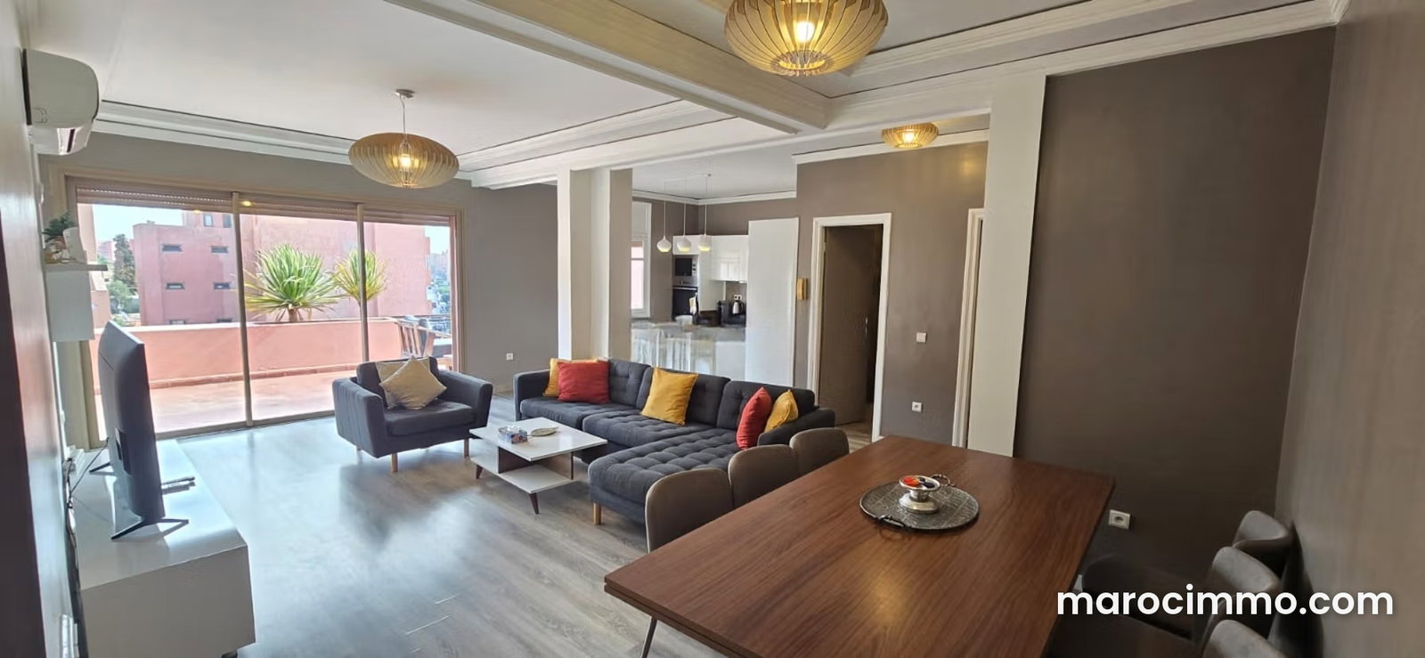 Appartement meublé à vendre à Guéliz, Marrakech — Marrakech
