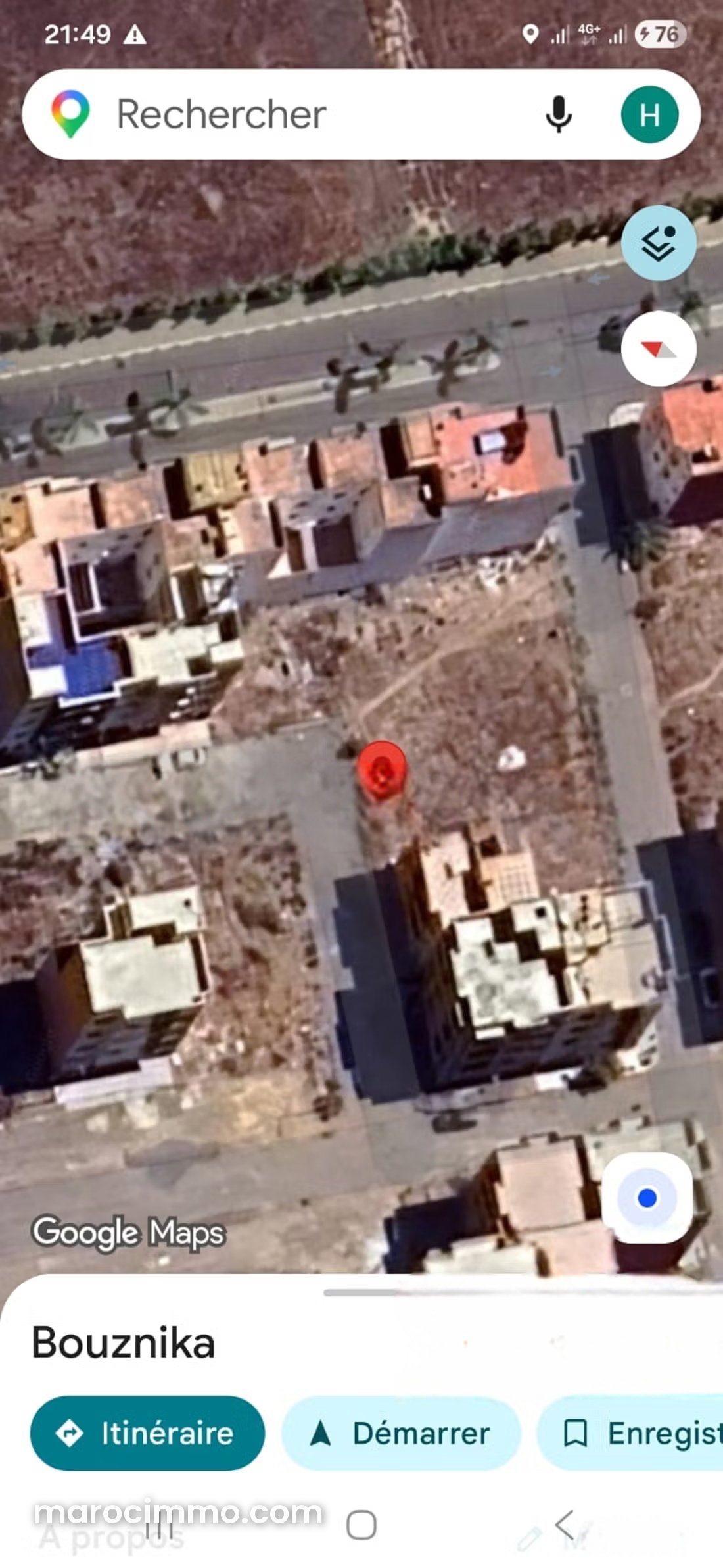 120 sqm Plot in Al Kawtar, Bouznika with R+3 Development Potential — Bouznika