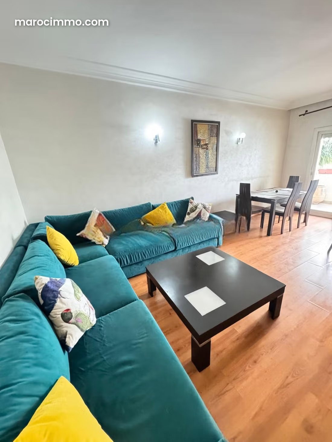 Appartement meublé à Gauthier Casablanca avec terrasse et garage — Casablanca
