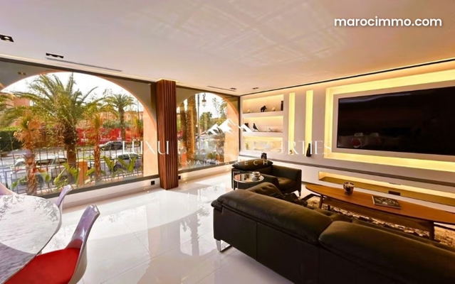 Appartement de prestige avec jardin privatif — Marrakech