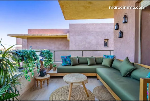 Rent this apartment in Agdal. 130 m² area — 2