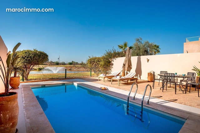 Villa en front golf — 2