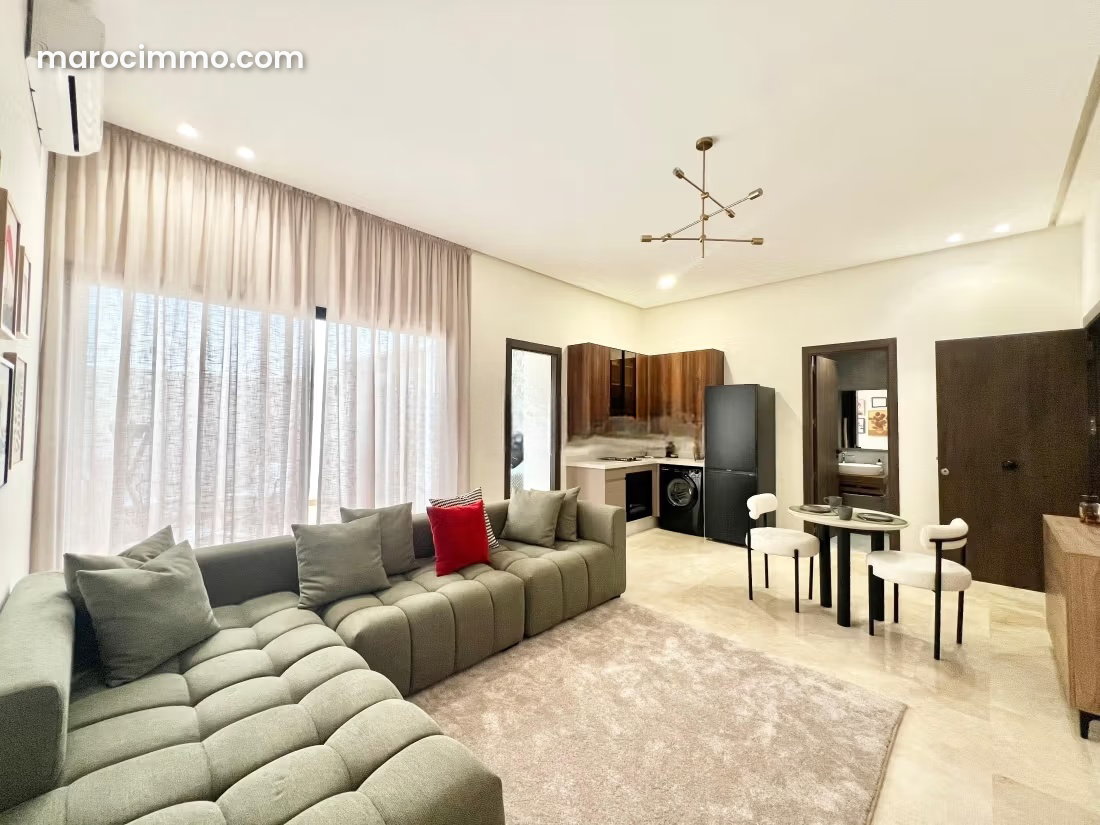 Furnished Apartment with Terrace for Rent in Oasis, Casablanca — Casablanca