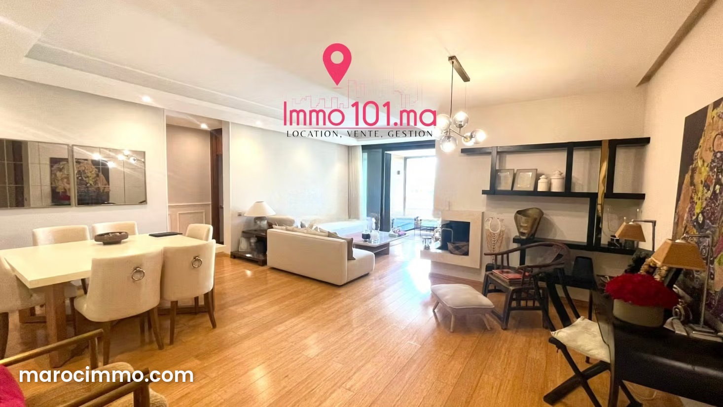 220 sqm Apartment with Private Garden, Souissi, Rabat — Rabat