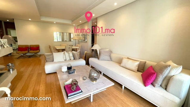 Location appartement à l’Orangeraie Souissi — 2
