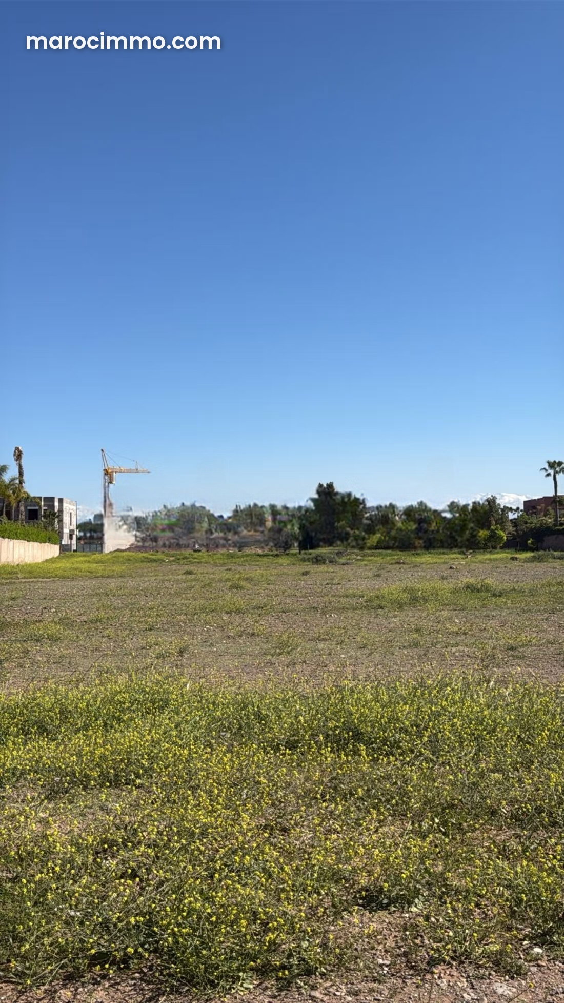2,400 m² Plot for Sale in Agdal, Marrakech, Avenue Mohammed VI — Marrakesh