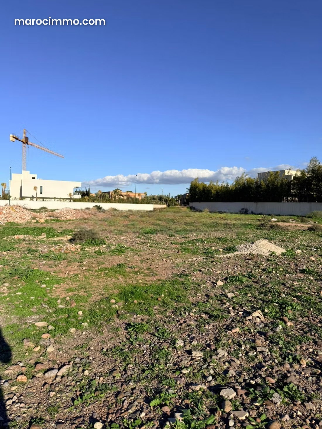 2,011 m² Corner Plot, Mohammed Boulevard, Agdal, Marrakech — Marrakesh