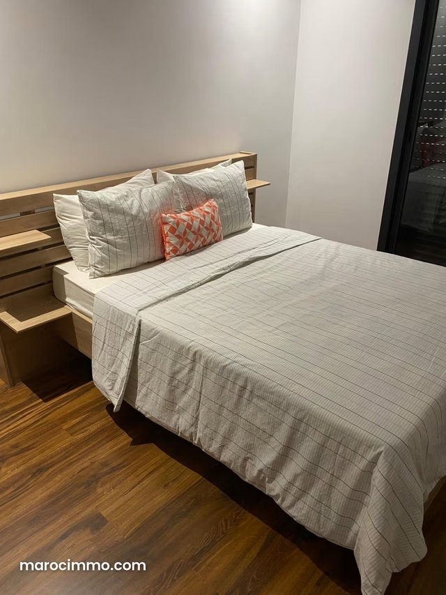 Appartement en location à Bouskoura. 3 pièces. Meublé — 4