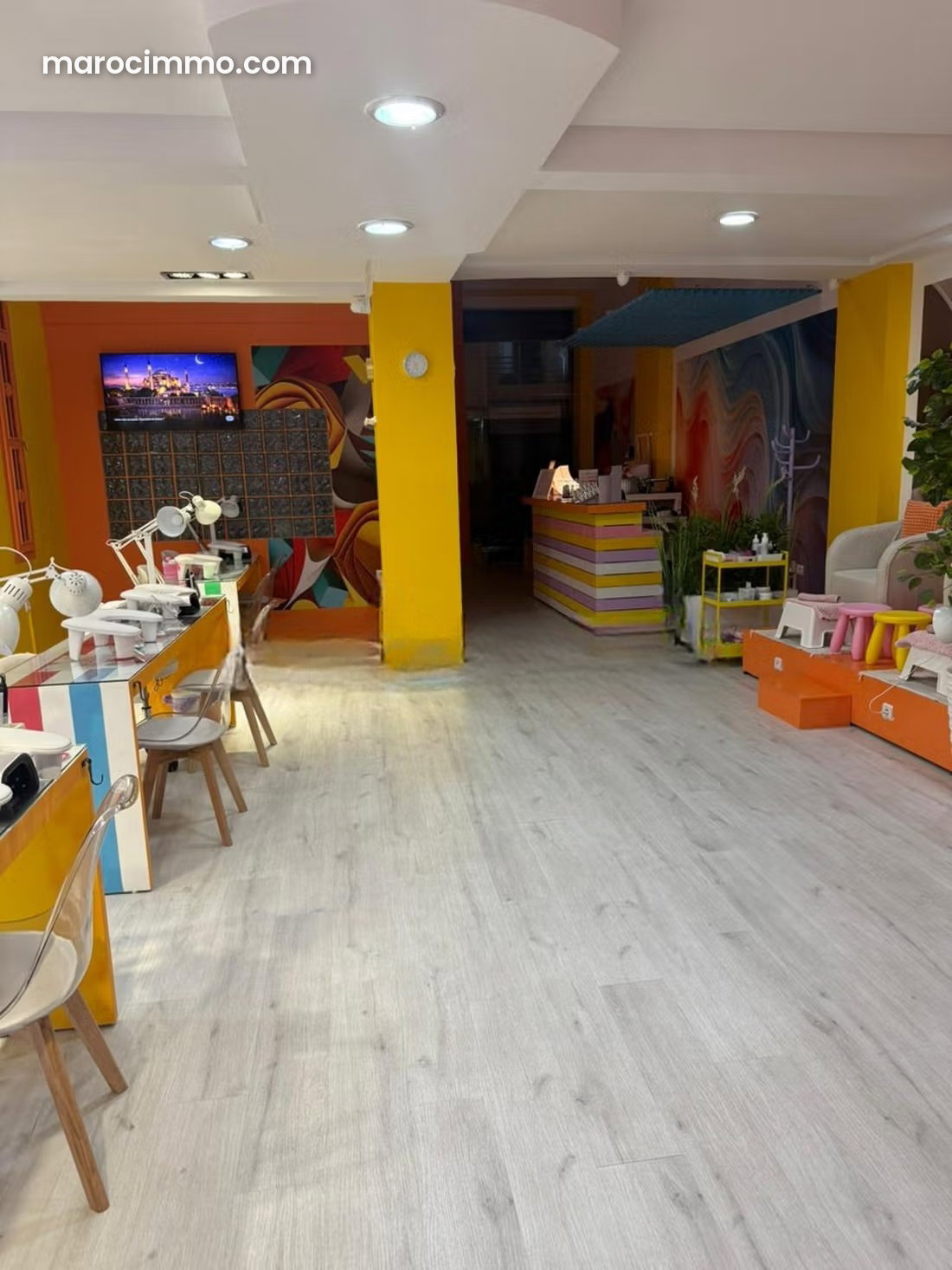 140 sqm Beauty Salon for Sale in Bourgogne, Casablanca — Casablanca