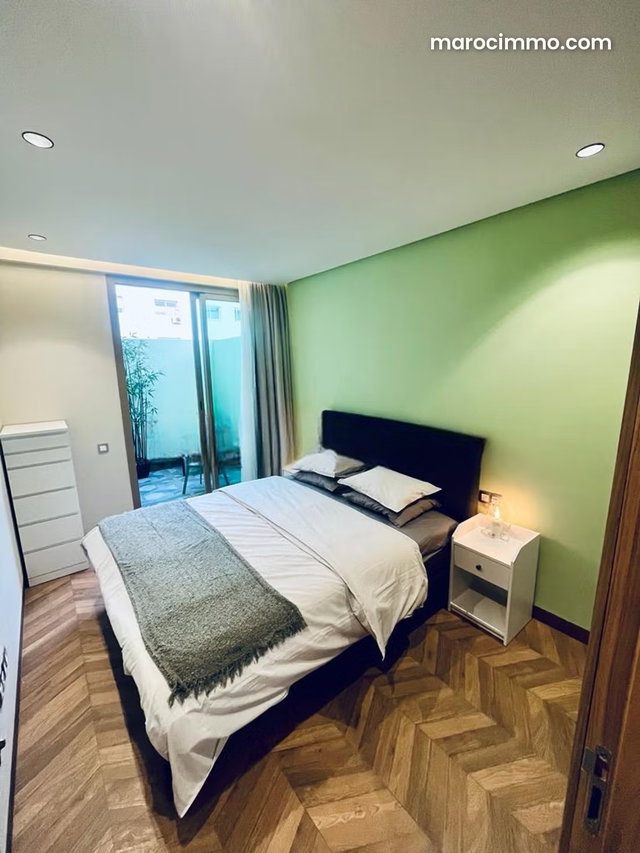 Louez cet appartement à Anfa. 1 chambre. Meublé — 4