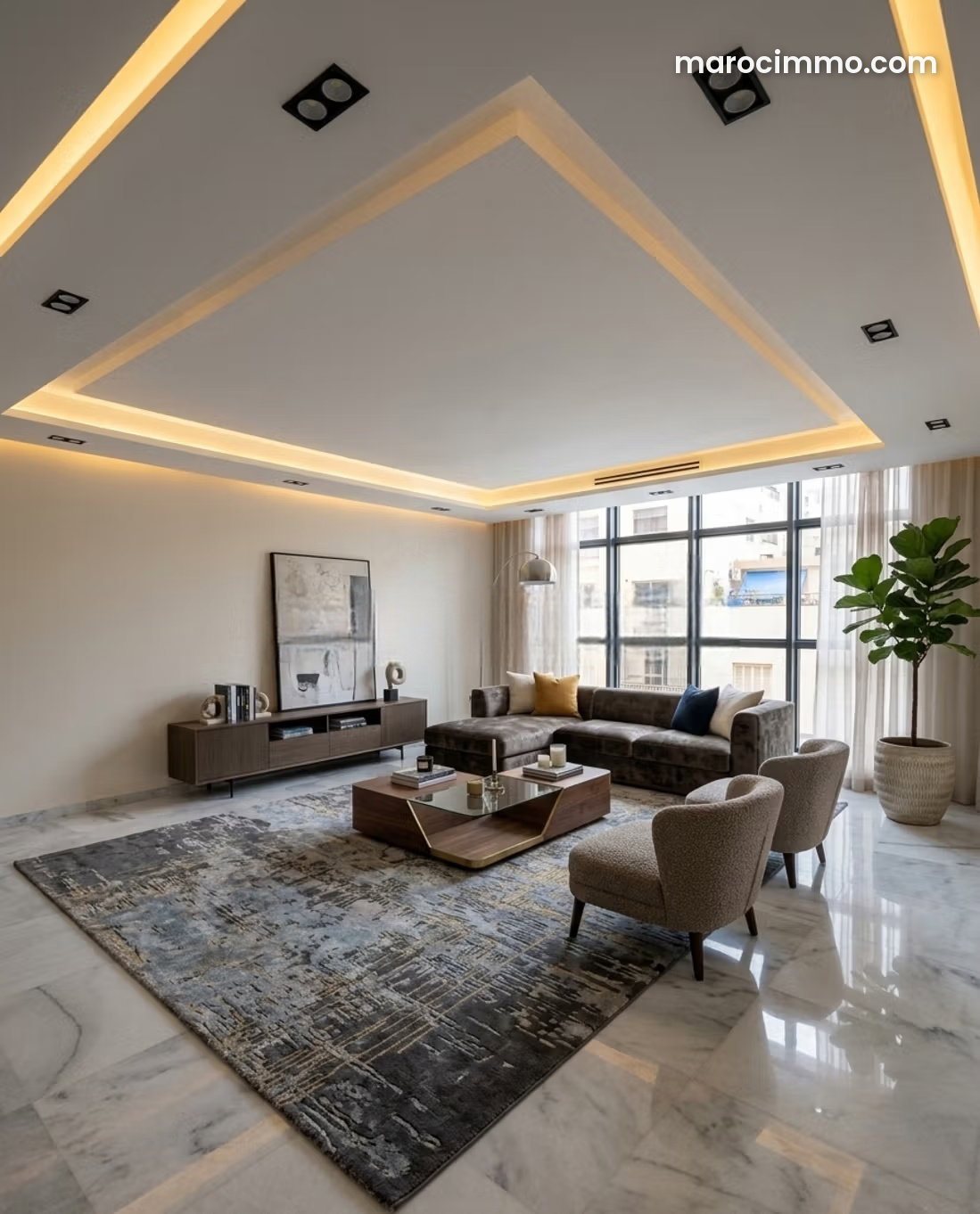 115 m² 3-Bedroom Apartment with Terrace, Iberia, Tangier — Tangier