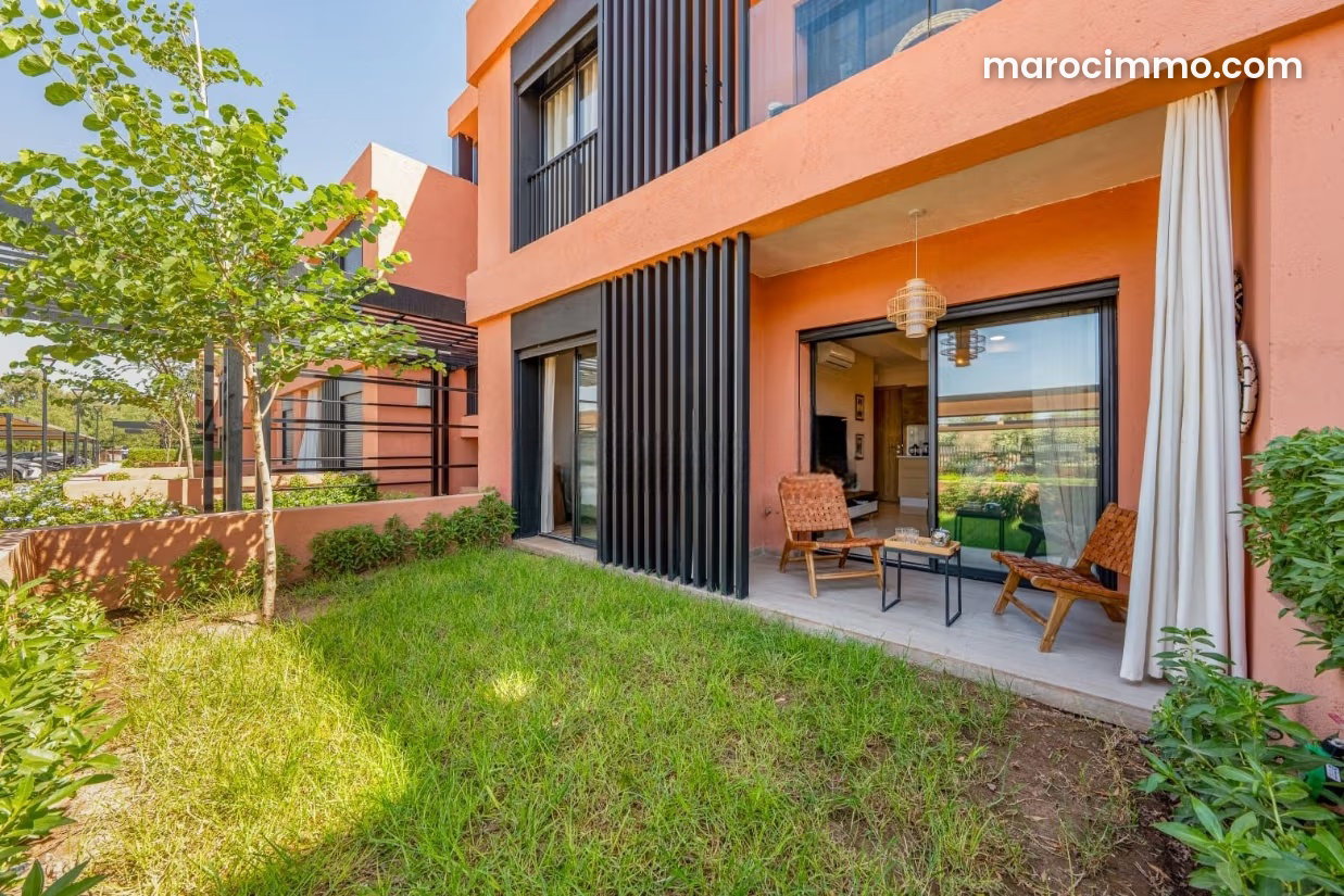 New-Build Apartment with Terrace, Tahanaoute Road, Marrakech — Marrakesh