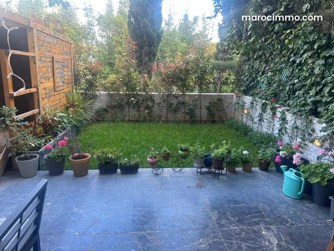 214 sqm Apartment with Garden and Pool, Ville Verte Bouskoura — Bouskoura