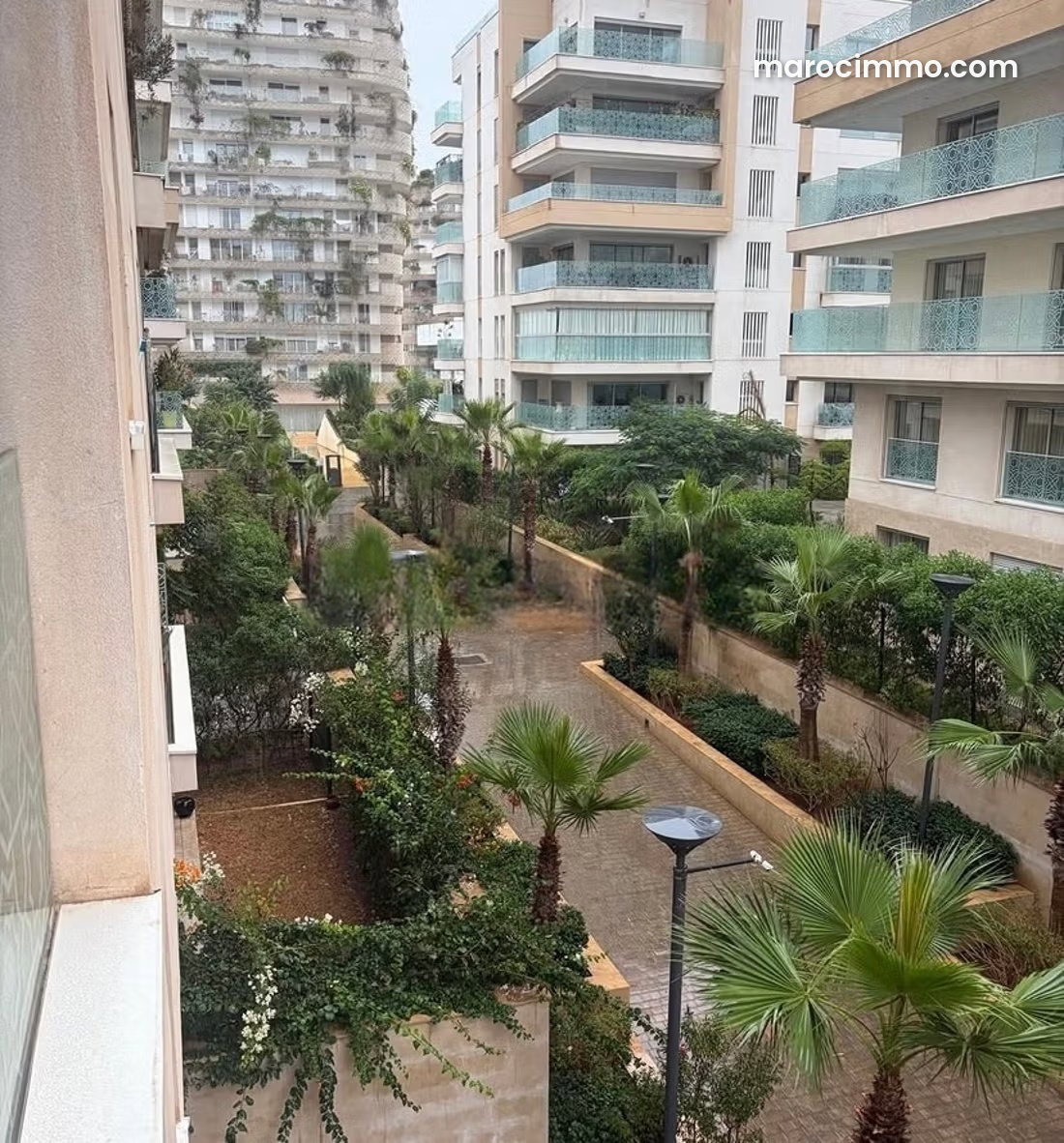 Furnished apartment with terrace in Casablanca Finance City — Casablanca