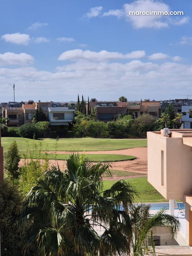 Argane golf, villa semi finie de 320 m2 hab sur un terrain de 955 m2 avec jouissance privative — 4