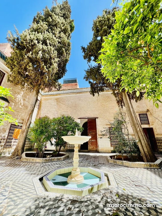 Riad titré à vendre proche du musée benyoussef — 4