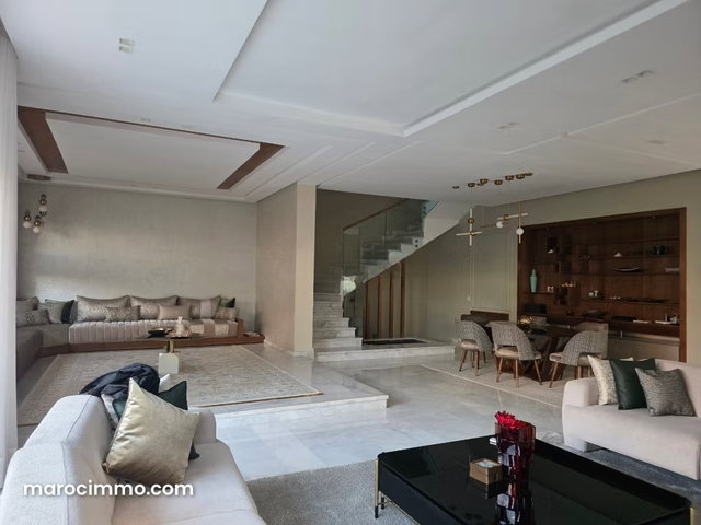 Villa jumelée avec piscine Résidence à Dar Bouazza — 2