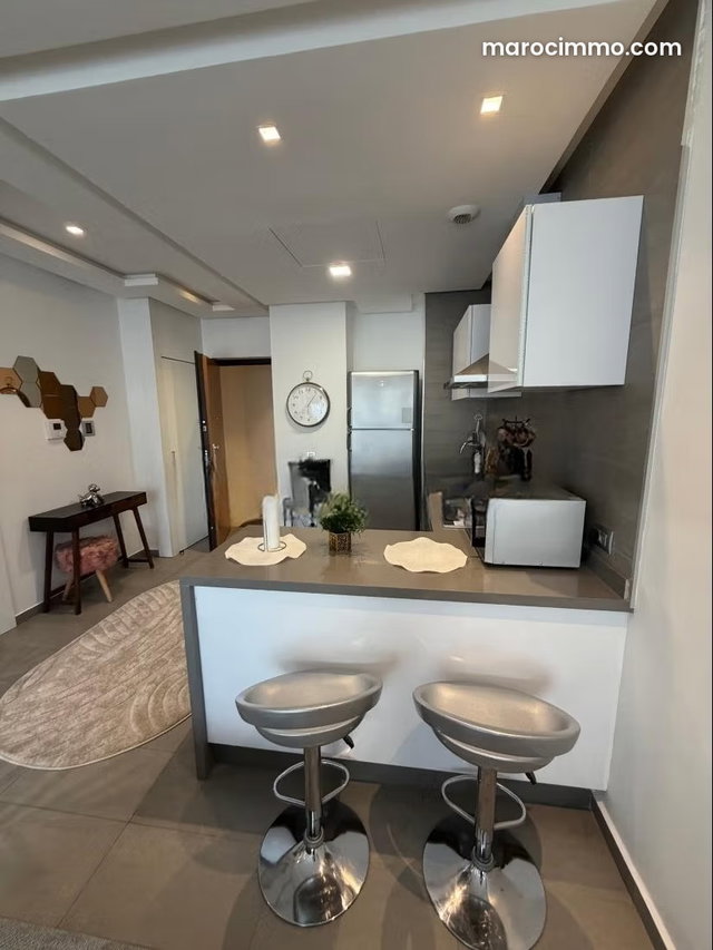 Studio en location à Casablanca Finance City. Sans terrasse 1 chambre. Meublé — 2