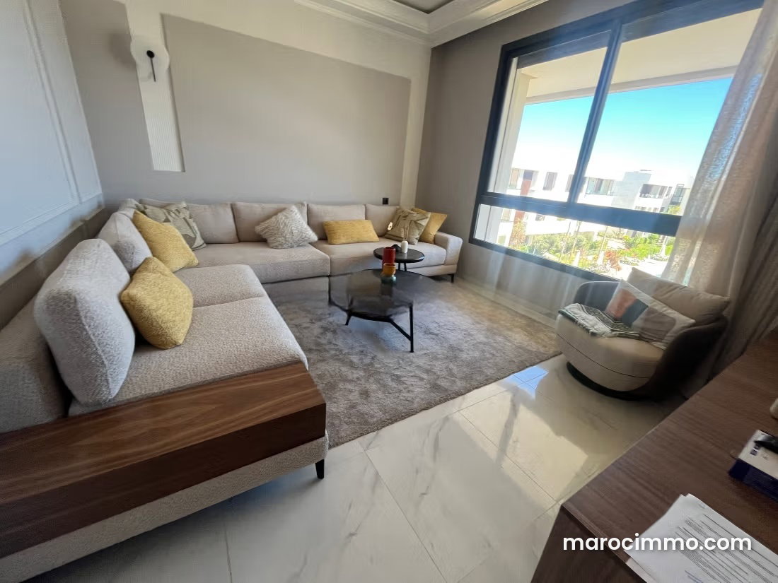 Appartement meublé 3 chambres, vue mer, Aïn Diab, Casablanca — Casablanca