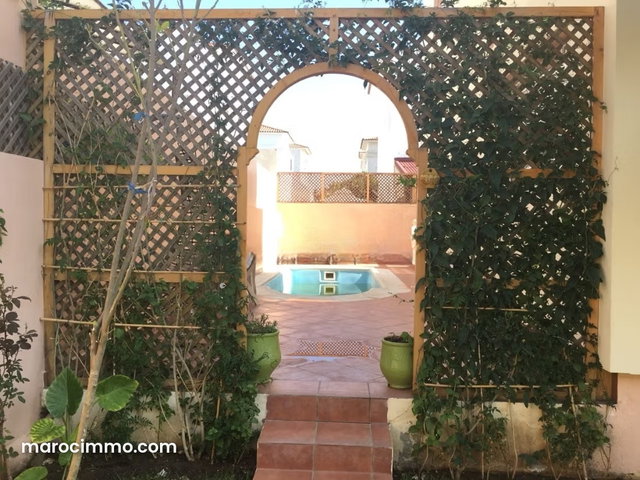 Emplacement villa EVC piscine sur la route Achakar — 3