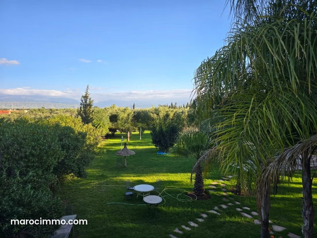 Villa à vendre Marrakech Sidi abdellah Ghiat — 5