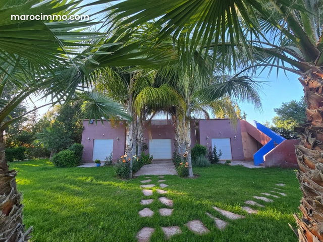 Villa à vendre Marrakech Sidi abdellah Ghiat — 4