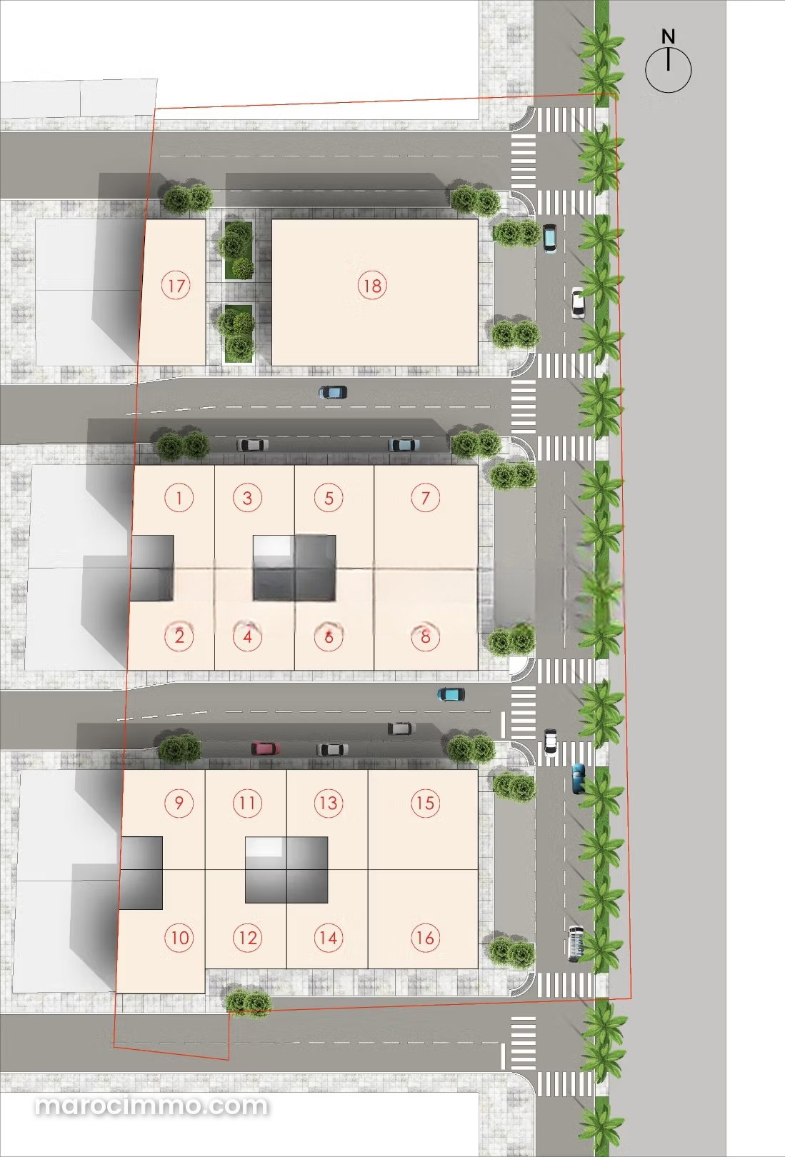 Terrain constructible à Deroua, 120 m², livraison immédiate — Deroua