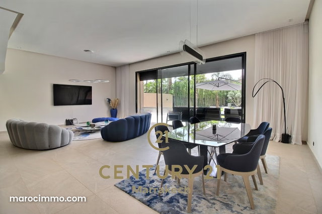 Villa 3 façades avec piscine – golf argan — 5