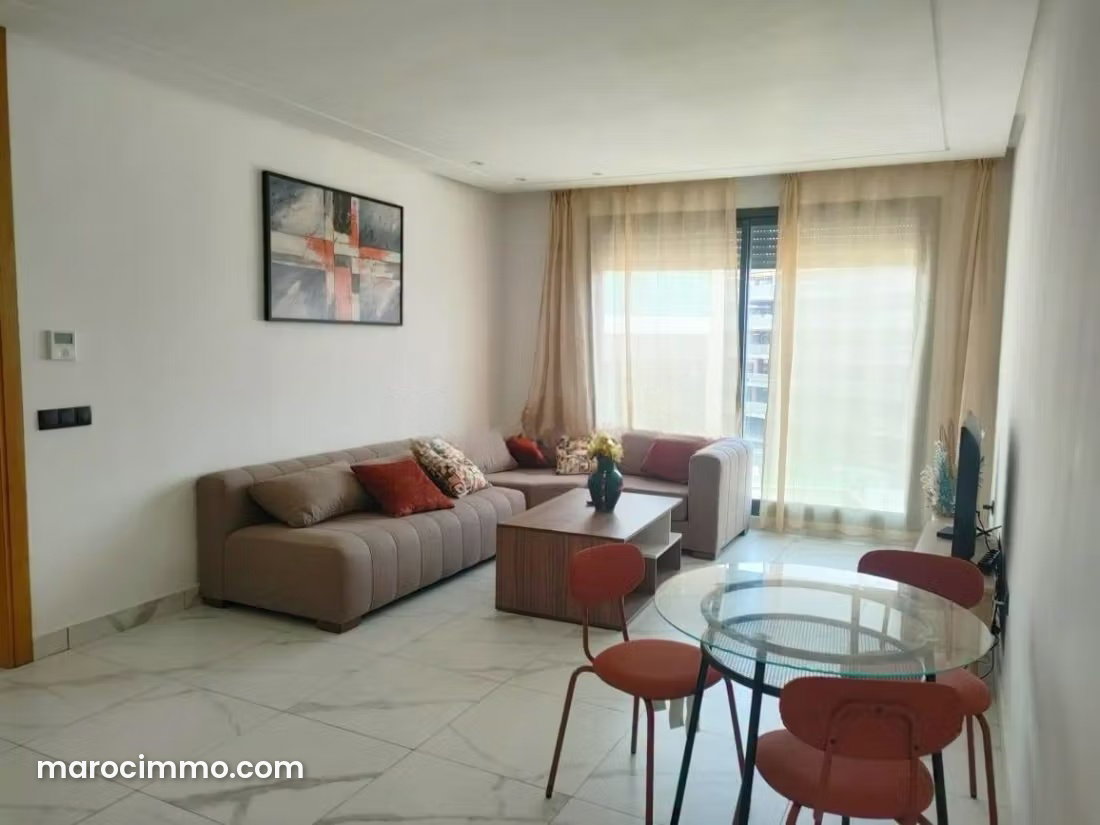 Furnished apartment in Oasis, Casablanca, with terrace and garage — Casablanca
