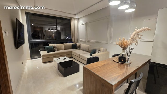 Studio meublé à louer – Casa Finance City — 3