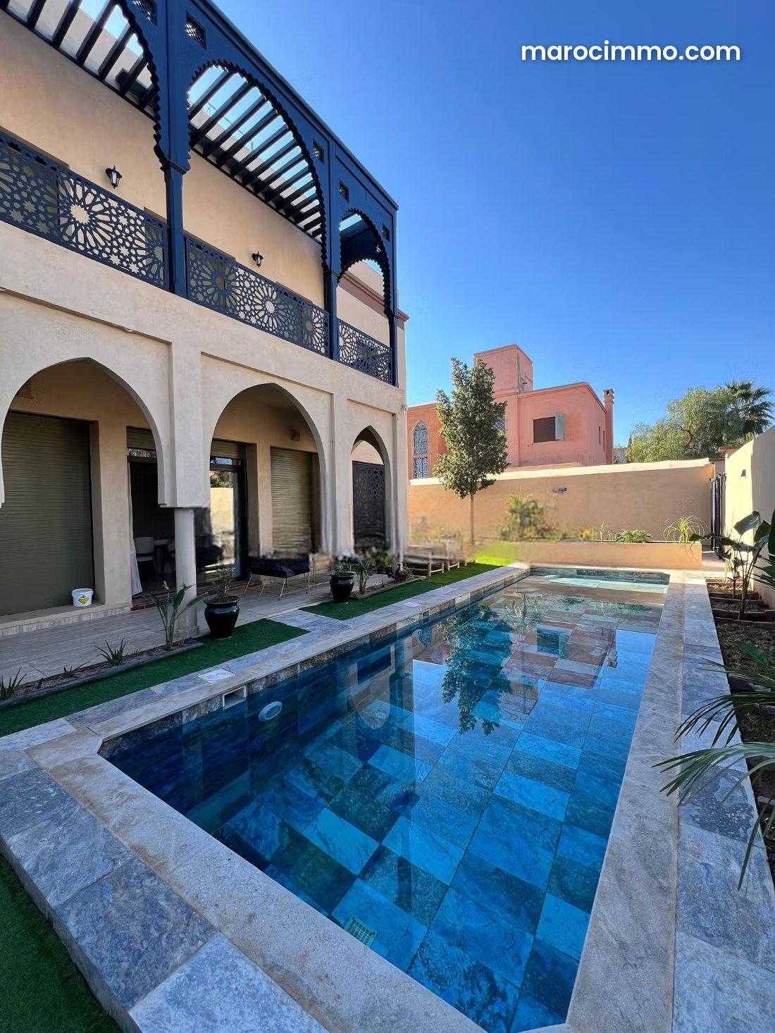 340 sqm Apartment with Pool and Garden, Jawhar, Marrakech — Marrakesh