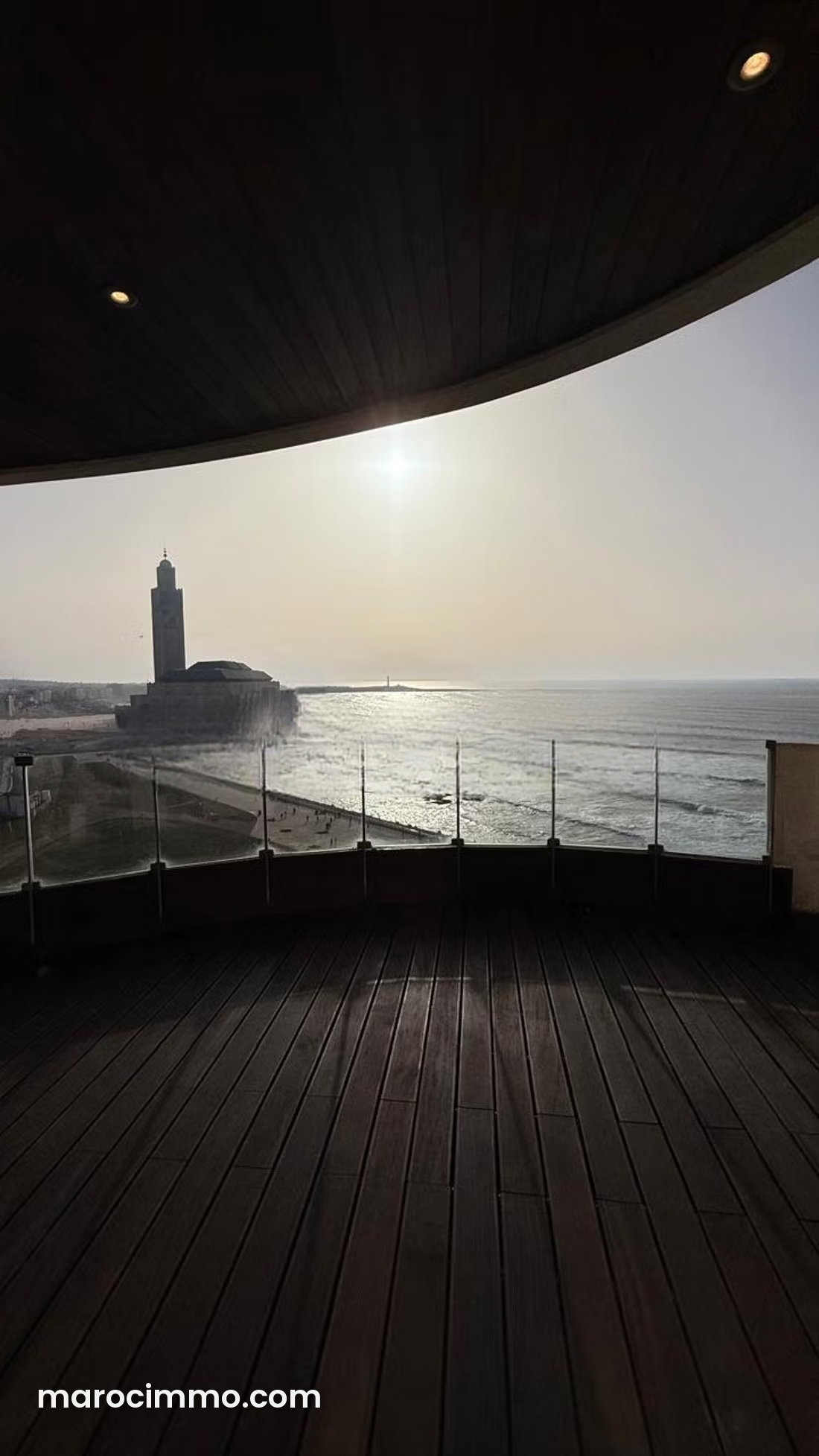 Appartement meublé 180 m², vue mer, Marina Casablanca — Casablanca