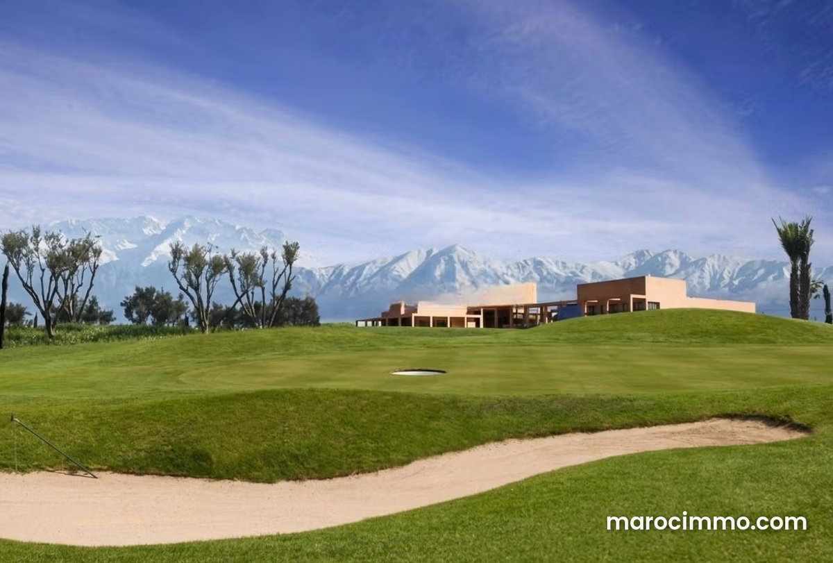 Lot à vendre 938 m² Golf Al Maaden,