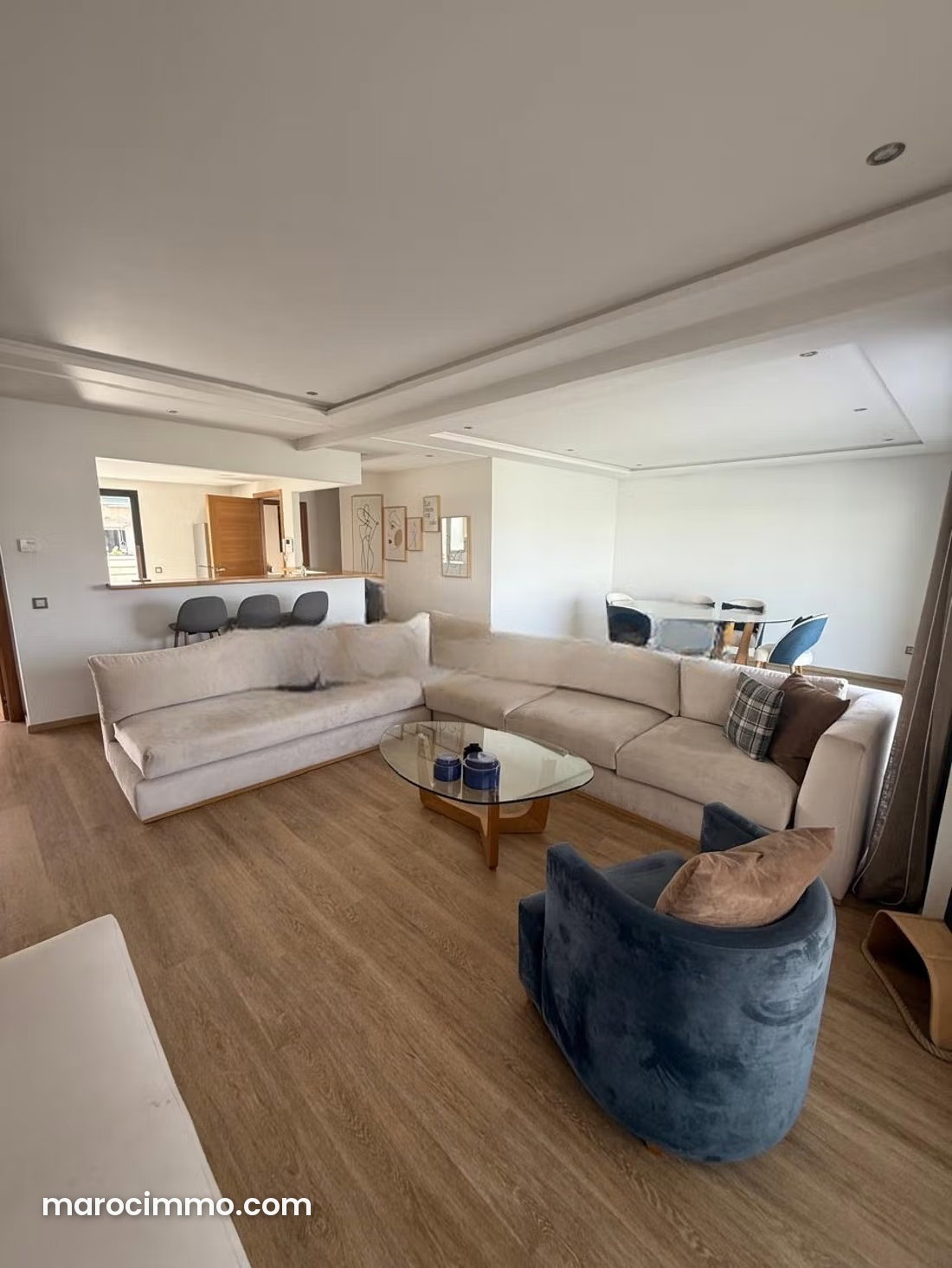 Appartement meublé avec terrasse à louer à Ferme Bretone Casablanca — Casablanca