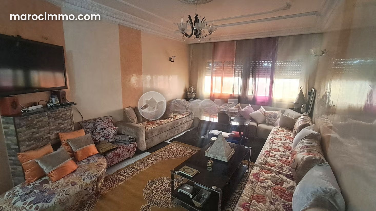 Appartement 4 pièces à La Gironde Casablanca avec balcon — Casablanca