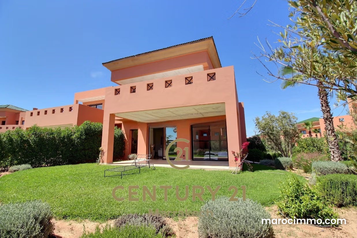 Villa de plain, pied à louer, Palmeraie Marrakech, jardin et piscine — Marrakech