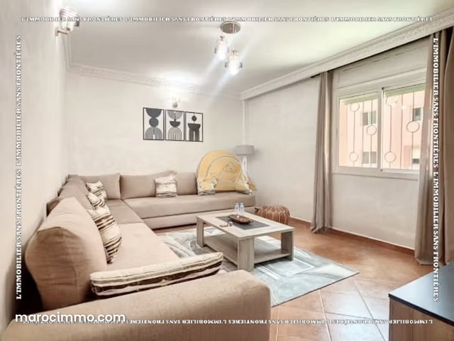 Furnished Apartment for Sale with Shared Pool – 3rd Floor – Guéliz — 3