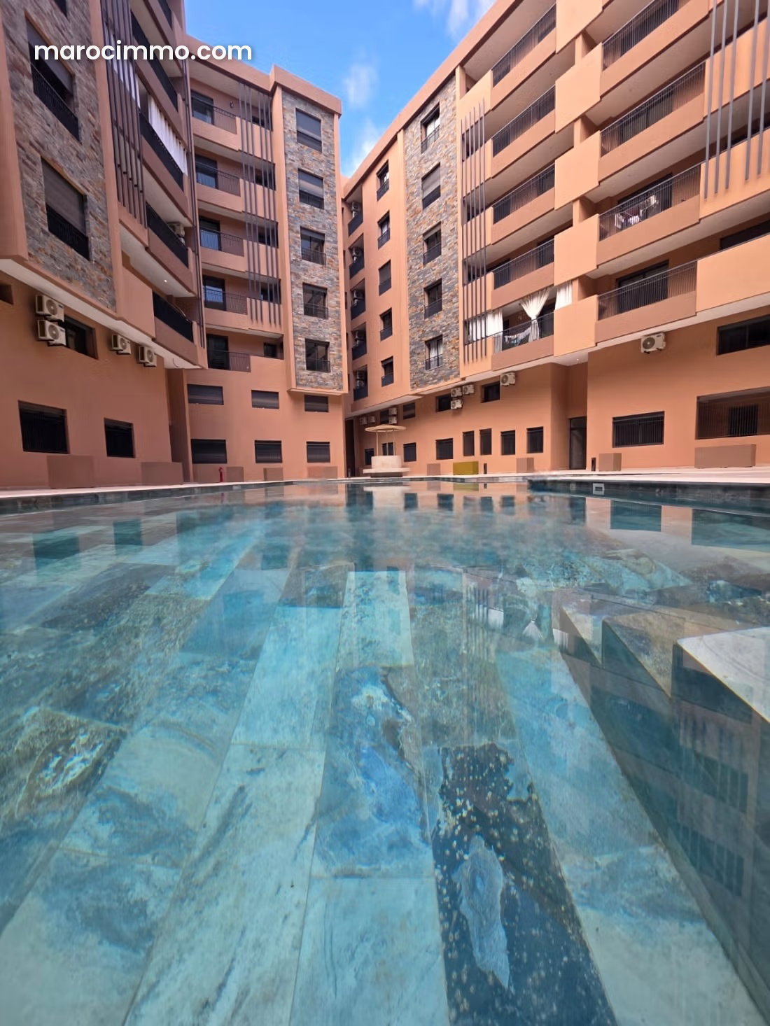 Apartment with Terrace and Pool in Gueliz, Marrakech — Marrakesh