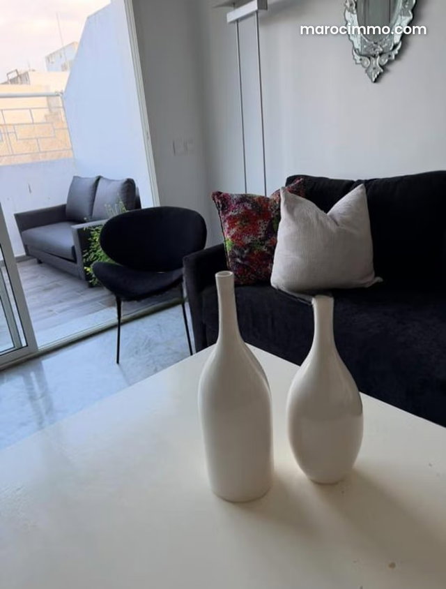 Appartement standing meublé avec terrasse agdal — 2
