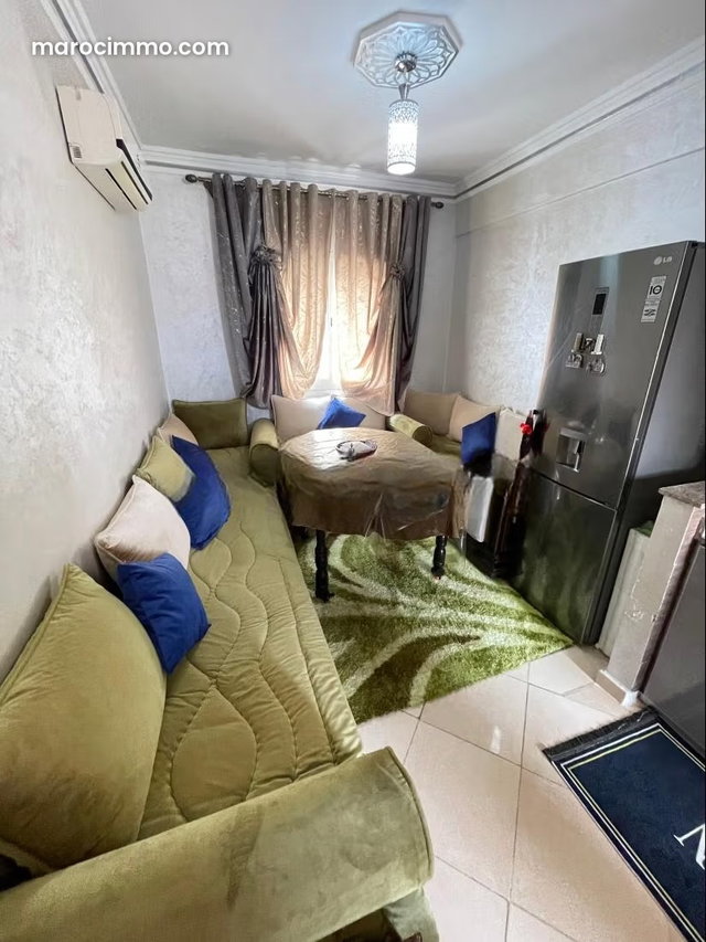 Location d'un appartement à Hay Mabrouka. 2 pièces. Meublé — 4