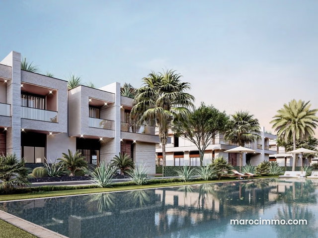 Villa contemporaine d’exception en résidence ultra sécurisée – Route de l’Ourika km 5, Marrakech — 2