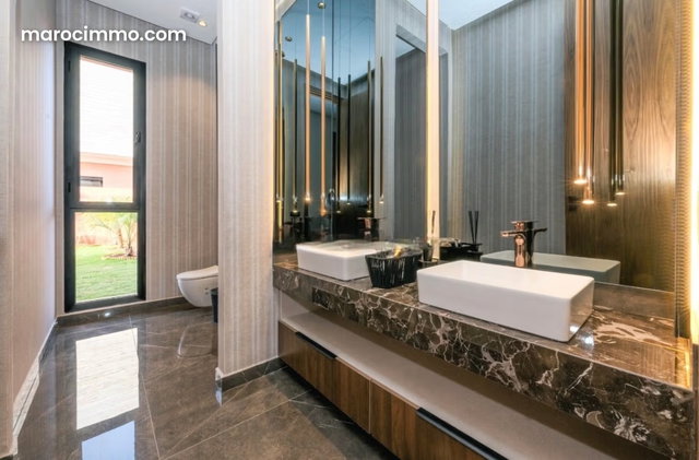 Villa contemporaine d’exception en résidence ultra sécurisée – Route de l’Ourika km 5, Marrakech — 5