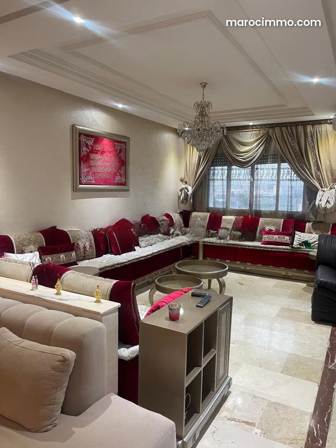 130 sqm Furnished Apartment with Terrace and Garage, Agdal, Rabat — Rabat
